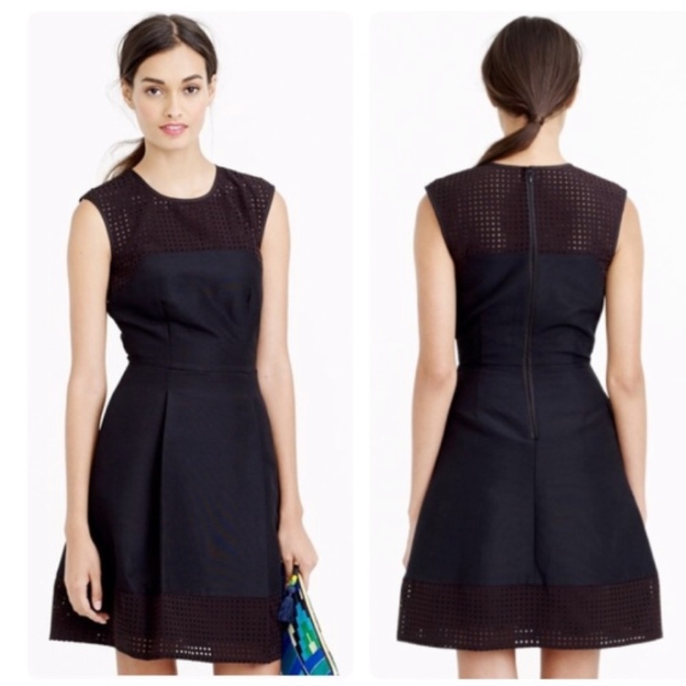 NWOT J Crew Black Cocktail Dress